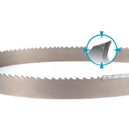 DOALL SAWING PRODUCTS DoAll T3P (Triple Chip) Band Saw Blade, 1"W, .035 thick/gauge, 3 TPI 326-035159.000